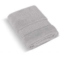 Froté uterák 50x100cm prúžok 450g sivá