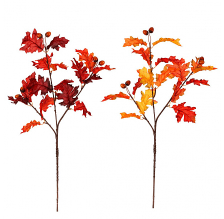 Dub - umělá větev, mix 2 druhů, cena za 1 ks Dub - umělá větev, mix 2 druhů, cena za 1 ks