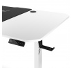 Herný stôl 160 cm s nastaviteľnou výškou X-TENSIO 1600 biely