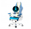 Herné kreslo One 2.0 Small Aqua Blue modro biele