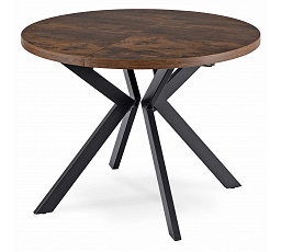 Stôl LUKAS Rozkladací 100-250 cm Dub Rustikálny/Čierny