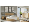 Posteľ MEDIOLAN M9 140 Natural Hikora