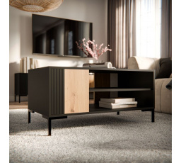 Konferenčný stolík MERCI, čierna/artisan