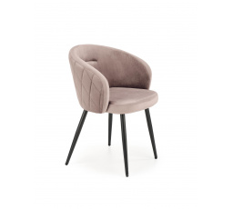 Jedálenská stolička K430, Béžová/Čierna