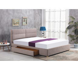 Posteľ MERIDA 160, béžová