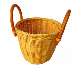 Ratanový kôš ucho žlté