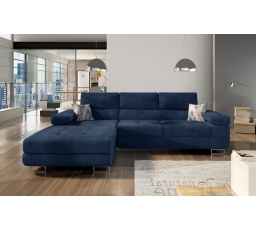 Rohová sedacia súprava ARMANDO, Kronos 09/Botanical 80, ľavá