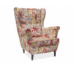 Kreslo LORD CORAL, látka wm 25/wenge