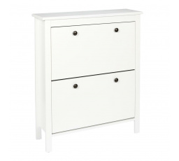 Skrinka na topánky Meubl biela