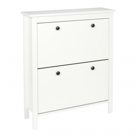 Skrinka na topánky Meubl biela