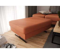 Taburet EMPORIO 100x70 cm prírodná koža - prírodná koža - voliteľná farba
