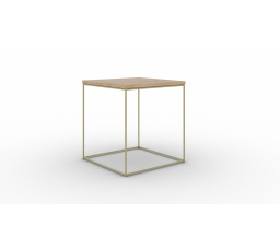 Stolík kávový Adina Zlatý+Artisan