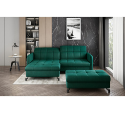 Rohová sedacia súprava LORELLE + Taburet Monolith 37 110x200 Ľavý 1