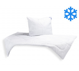 Zimný SET AntiStress, prikrývka 140x200cm 1300g + vankúš 70x90cm 900g UNICO zips