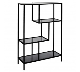 Regál Edison čierny M