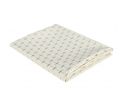 Obrus Geometric Dore biely/zlatý          140x250cm