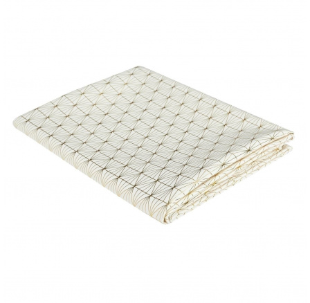 Obrus Geometric Dore biely/zlatý 140x250cm Obrus Geometric Dore biely/zlatý 140x250cm