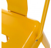 Hoker Paris Back 66cm žltý inšpirovaný Tolix