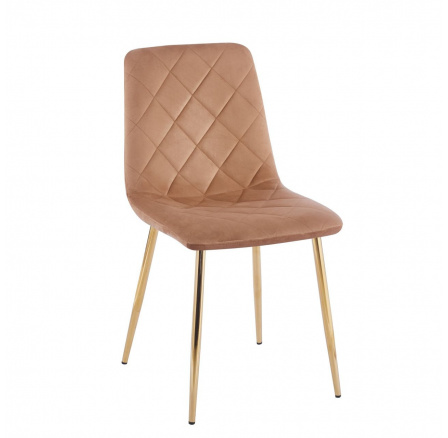Stolička velvet - Riviera 24 cappuccino K6-FX (G) Stolička velvet - Riviera 24 cappuccino K6-FX (G)