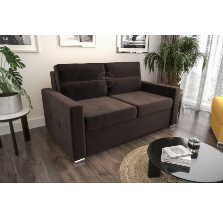 Sofa ARTE III 167 cm - hnedá