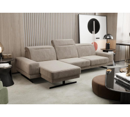 Rohová sedacia súprava FIORE MINI 265x180 cm - béžová, ľavá