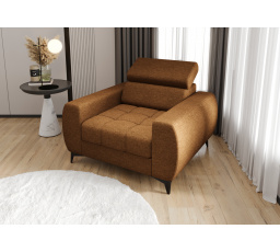 Kreslo PORTO 110 cm - Odtiene jantárovej