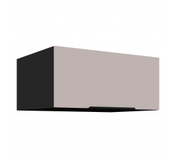 Horná skrinka ARONA - 80 NAGU-36 1F, Čierna mat/Kašmír