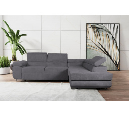 Pohovka Dolly P tmavo sivá