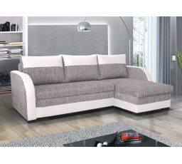 Rohová sedacia súprava Jardda biela