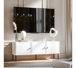 TV komoda PALAZZO BIS 150 3D, biela