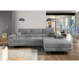 Rohová sedacia súprava ARMANDO, Monolith 84 Pravá