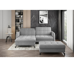 Rohová sedacia súprava LORELLE + Taburet Monolith 84 110x200 Ľavý 1