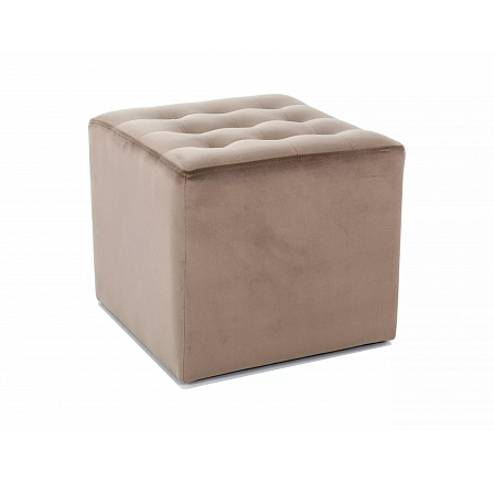 Taburet LORI VELVET, Béžový Bluvel 40 Taburet LORI VELVET, Béžový Bluvel 40