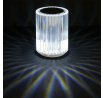 Krištáľová stojanová lampa LED