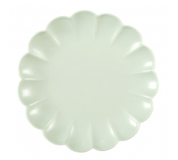 Dezertný tanier Iris 20,5 cm zelený svetlý