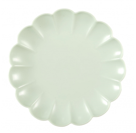 Dezertný tanier Iris 20,5 cm zelený svetlý Dezertný tanier Iris 20,5 cm zelený svetlý