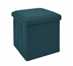 Pufa Vels Atom tyrkysová