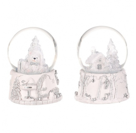 Sněžítko zimní - polyresin, hrací, mix 2 druhů, cena za 1 ks