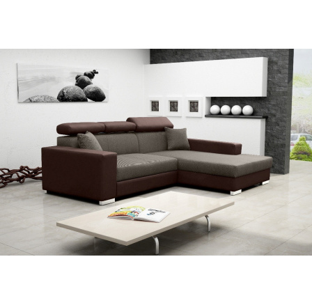 Rohová sedacia súprava MEXICO DE LUX, inari 27 + soft 23, Pravá Rohová sedacia súprava MEXICO DE LUX, inari 27 + soft 23, Pravá
