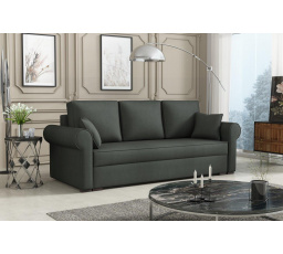 Pohovka Megan tmavo sivá