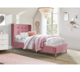 Posteľ ESTELLA 90, Ružová