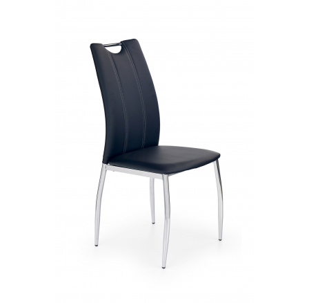 Jedálenská stolička K187, čierna