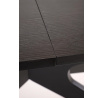 Rozkladací stôl SANDRO, čierny