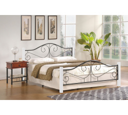 Posteľ VIOLETTA 160, čierna/čierna