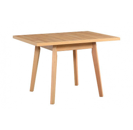 OSTENA 1L (OSLO 1L) jedálenský stôl štvorcový rozkladací - lamino Dub vnuk - kolekcia "DRE" (K150-Z)