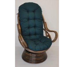 Poduška na kreslo Swivel zelený dralon