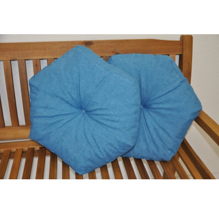 Vankúš hviezda tyrkysová sada 2 ks