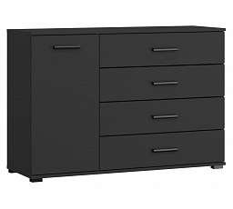 Frazio Komoda 120 Czarny+Czarny