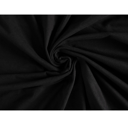 Jersey prestieradlo EXCLUSIVE čierne 220x200