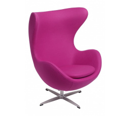Kreslo Vajce amarantový kašmír 39 Premium